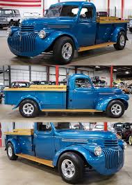 Image result for Blue 1946 Truck