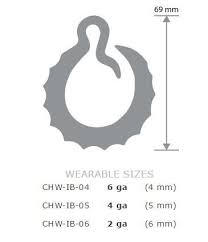 Ibex Crescent Hoop Ear Weight Custom Made Price Per 1
