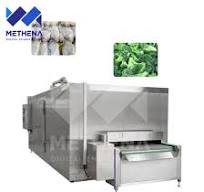 High Quality IQF Individual Fast Freezing Chiller Small Quick Liquid  Nitrogen Tunnel Freezer