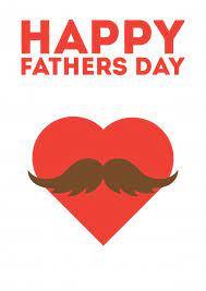 Your love was never ending and i love you so very much. Happy Fathers Day Heart Moustache Father S Day Cards Send Real Postcards Online