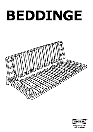Ikea sofa bed beddinge lovas. Beddinge Lovas Sofa Bed Knisa Light Gray Ikeapedia