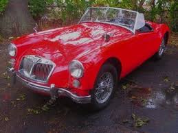 Image result for Sunberry White 1962 MG