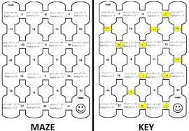 Function Notation Maze Worksheet From The Math Magazine On Teachersnotebook Com 2 Pages Ccss Algebra Function Notation Maze Worksheet