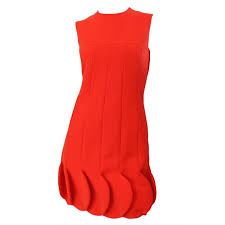 Find great deals on ebay for pierre cardin dresses. 60s Vintage Pierre Cardin Orange Bubble Dress 1stdibs Com Evening Dresses Vintage Bubble Dress Designer Evening Dresses