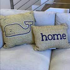 Now that you're signing up to receive vineyard vines catalogs, boring mail is a thing of the past. Vineyard Vines Accents Vineyard Vines Whale Throw Pillow Threshold Home Poshmark