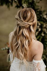 My personal style is pulled out soft braids. 28 Captivating Half Up Half Down Wedding Hairstyles Wedding Hairstyle For Long Hair Diy Bridal Hairstyle Sam Wedding Hair Down Half Up Hair Wedding Hair Up