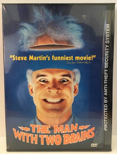 The Man With Two Brains (DVD, 1999) Steve Martin! Snapcase! Brand New!  Sealed!