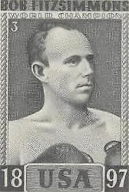 HEAVYWEIGHT BOXING CHAMP ROBERT BOB FITZSIMMONS RARE 1901 AUTOGRAPH NOTE*