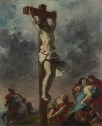 Cross pictures jesus pictures santas tattoo jesus christ images the cross of christ jesus cross free art prints holy cross sacred art. Eugene Delacroix Christ On The Cross Ng6433 National Gallery London