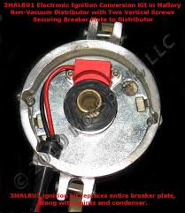 The unilite® ignition system works with most stock ignition coils and aftermarket high performance we recommend spiral core ignition wire, such as mallory pro sidewinder® ignition wire. Mallory Electronic Ignition Conversion Kit Hot Spark Com