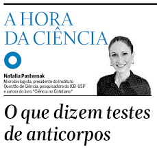 Natalia pasternak taschner é uma bióloga e divulgadora científica brasileira. Informativo Girassol Covid 19 O Que Dizem Os Testes De Anticorpos Por Natalia Pasternak