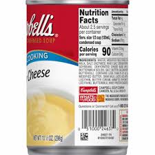 Place the ground beef and cheddar cheese soup mixture in bottom of 9x9 casserole dish to cover the bottom. Dillons Food Stores Campbell S Cheddar Cheese Condensed Soup 10 5 Oz