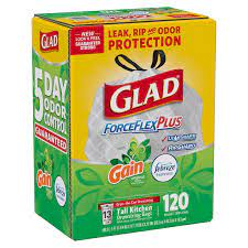 We did not find results for: Glad Forceflex Odorshield Drawstring Trash Bags Gain Scent 13 Gal 120 Count Walmart Com Walmart Com