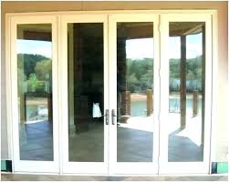 How will you push a door open into a 2 foot snowdrift? 8 Foot Tall French Doors 4 Door Ft Sliding Glass Attractive Patio Brilliant Exterior French Doors Patio Hinged Patio Doors Patio Doors