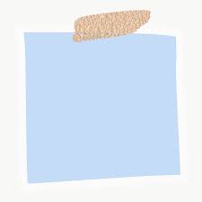 Download Premium Png Of Blank Blue Notepaper On Transparent 1233308 Note Paper Overlays Transparent Paper Background Texture