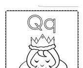Select from 35478 printable coloring pages of cartoons, animals, nature, bible and many more. Coloring Page For The Letter Q All Kids Network