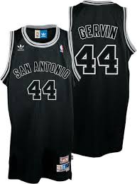 Black And White Throwback Jersey George Gervin Jersey Adidas Black Throwback Swingman 44 San Antonio Spurs Jersey San Antonio Spurs San Antonio George Gervin