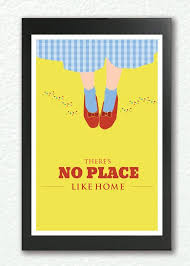 Inspirational Quote Print There S No Place Like Home Classic Movie Poster Quote Poster Retro Poster Pop Art A3 Poster Famous Movie Quotes Quote Posters Quote Prints