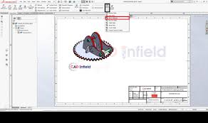 Customize Bill Of Material Template Using Solidworks Cad Infield To move a drawing view using drag and drop, simply click on, hold and drag the drawing view listed in the feature tree and drop it in your desired location. customize bill of material template