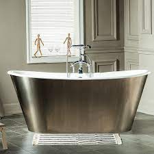 Construction of the basic bathtub is similar to that of the past, but the number of styles and features has greatly increased in recent years. 67 Woodward Cast Iron Freestanding Skirted Bathtub Traditional Oval Tub White Left Right Side Drain