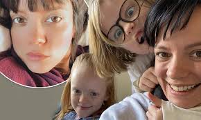 Lily Allen shares rare snap with daughters Ethel and Marnie from lockdown