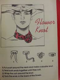 Flower Knot Scarf Tying Pg 4 Scarf Knots Scarf Tying Ways To Tie Scarves