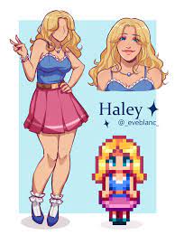 time for Haley fanart! even though i'm not that close with her in-game, i  really love her design, and wanted to draw her for quite some time : r/ StardewValley
