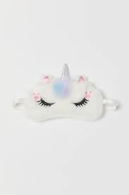 Sleep Mask With Appliques White Unicorn Kids H M Us 2 In 2020 Unicorn Kids Unicorn Mask Mask