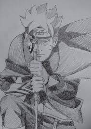Bit of a quick drawing I did : rBoruto