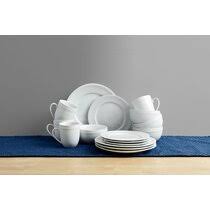 Gardens 16 piece porcelain sophia beaded dinnerware set is a traditional round rim dinnerware set that is surrounded by a beaded accent on the edge of the plates and on the outside of the bowls and mugs. Beaded Dinnerware Sets You Ll Love In 2021 Wayfair