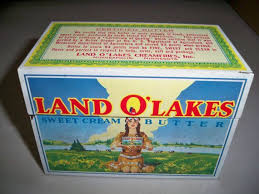 Vintage Land O Lakes Butter Advertising Recipe Box Land O Lakes Butter Vintage Recipe Box Recipe Box