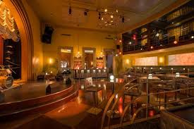 Main floor of Harlems Paradise. This shows the stage, bar and sitting area.