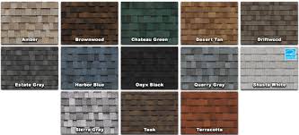 owens corning shingle colors in 2019 architectural