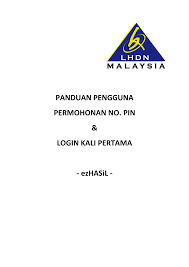 Cara mohon no pin lhdn secara online buat pemohon bantuan prihatin nasional m40 april 02, 2020. 2