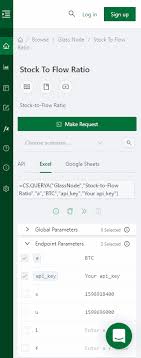 So says bitcoin market analyst, planb, anyway. How To Pull Stock To Flow Ratio Data From Glassnode Into Excel And Google Sheets Cryptosheets