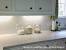 Subway Tile Backsplash With Oak Cabinets