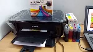 The canon pixma e510 printer has print, copy and scan functionalities with innovative feature to ensure that you get maximum value for your money. Arow Ciss Demo On Canon E510 Printer Youtube