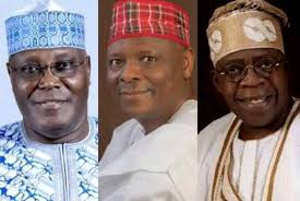 IDAN KAINE YAYA ZA KAYI? Isowar ka Rumfar zabe ke da wuya sai ka tarar  saura Kai kadai ne baka jefa kuri'a ba, kuma Dukkan wadannan Yan takara  guda uku suna kunnen