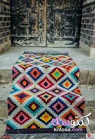 سجاد مصنوعة يدويا سجاد عربي شغل يدوي متعدد الالوان السجاد اليدوى فى مصر kntosa com 18 19 156 crochet blanket blanket crochet