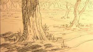 Learn everything you need to draw cartoon backgrounds for animation, like the ones you see in tv shows like dexter's lab in this project, you'll use everything you've learned and create a fairly simple, but polished looking backgrounds. How To Draw Forest Backgrounds For Manga Youtube