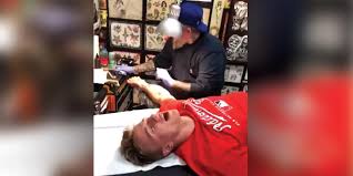 Jakub vrana did not record a single point in eight postseason games in 2020. Jakub Vrana While Getting His Stanley Cup Tattoo Hit Me With The F Cking Puck Because It Hurts So Bad