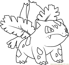 Search through 52646 colorings, dot to dots, tutorials and silhouettes. Ivysaur Pokemon Coloring Page For Kids Free Pokemon Printable Coloring Pages Online For Kids Coloringpages101 Com Coloring Pages For Kids
