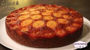 Recette De Gateau A La Banane Caramelise Youtube