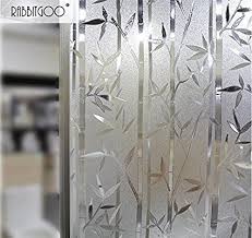 Rabbitgoo Film Intimite Pour Vitre Statique Decoratif Film Adhesif Fenetre Vitrage Autocollant 90 Cm Window Glass Design Door Glass Design Etched Glass Door