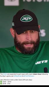 Time is apparently up for Adam Gase. I will miss his crazy pressconfrences  :) #newyorkjets #adamgase #nfl #nflnews #football #nfl2020 #nflcontent