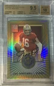These cards are hard to tell the difference. Most Valuable Joe Montana Cards Blog