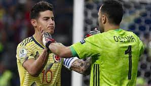 El cuerpo técnico de la selección colombia masculina de mayores informa que el jugador james rodríguez ha sido desconvocado para los juegos ante perú y argentina por las clasificatorias a la copa mundial de la fifa catar 2022, y la conmebol copa américa 2021. Copa America 2021 Los Convocados A La Seleccion De Colombia Con James Rodriguez A La Cabeza Seleccion Colombia Copa America David Ospina Reinaldo Rueda Deporte Total El Comercio Peru