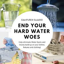 How to clean and remove hard water mineral deposits and stains. Edenpure Hard Water Fix On Sale Now Milled