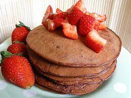 Simple Chocolate Protein Pancakes Whey Protein Recipes Chocolate Protein Pancakes Food