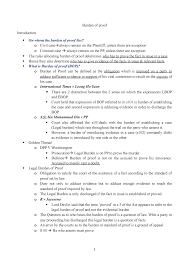 There is no general rule requiring the best evidence. Evidence Chap 2 Burden Of Proof Studocu